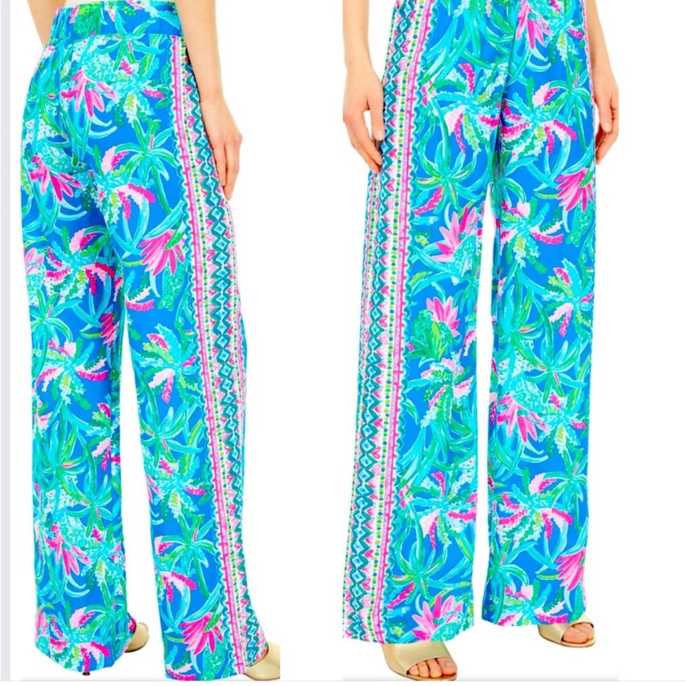 Lilly Pultzer Pallazzo Pants - XL